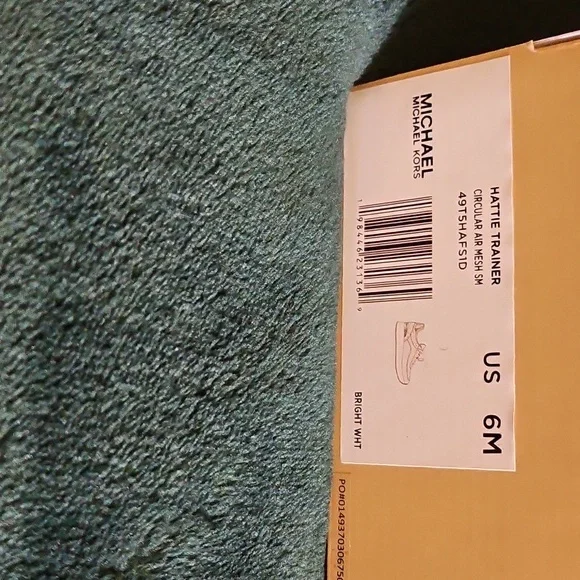 Michael Kors White and Silver Sneakers - Picture 4 of 4